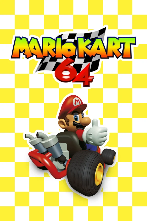 Mario Kart 64 — обложка игры